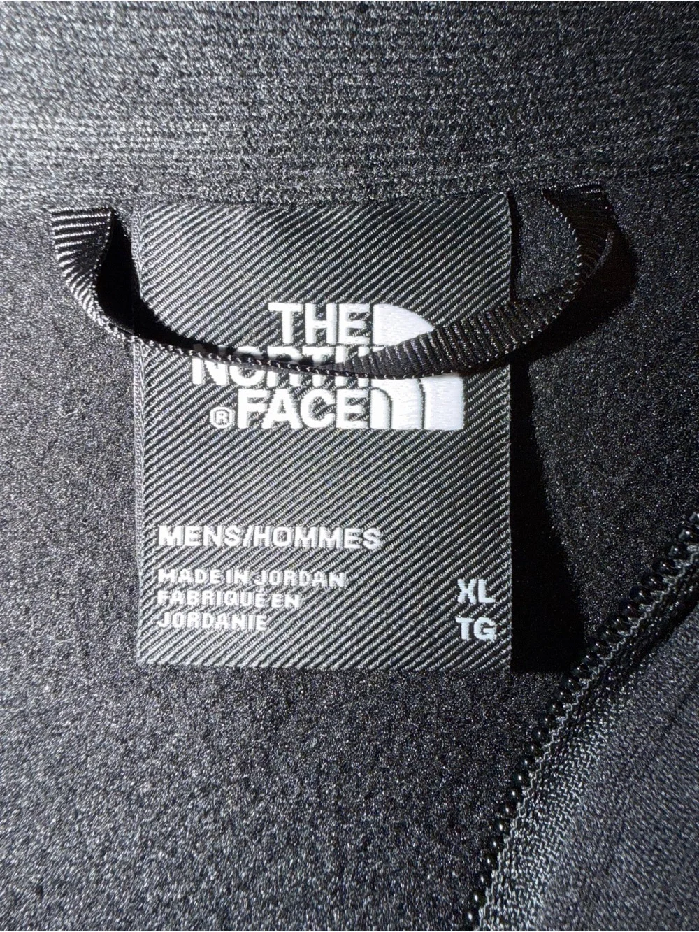The North Face Black Men's Pullover with Logo Tag